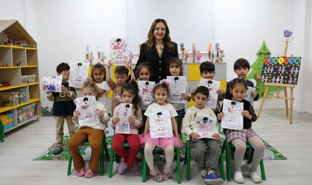 Başkan Vekili Özdemir, çocuklarla kreşte buluştu