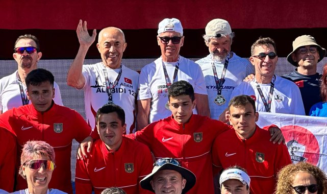 'Demir Adam' Ayvalık'ta ikinci oldu