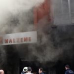Mobilya deposunda korkutan yangın